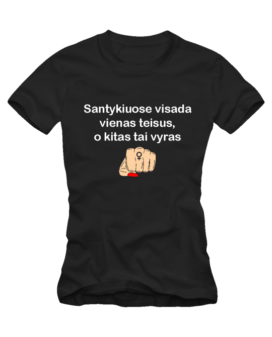 Visada vienas teisus